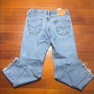 Levi's boys Straight Jeans - Light Blue Denim